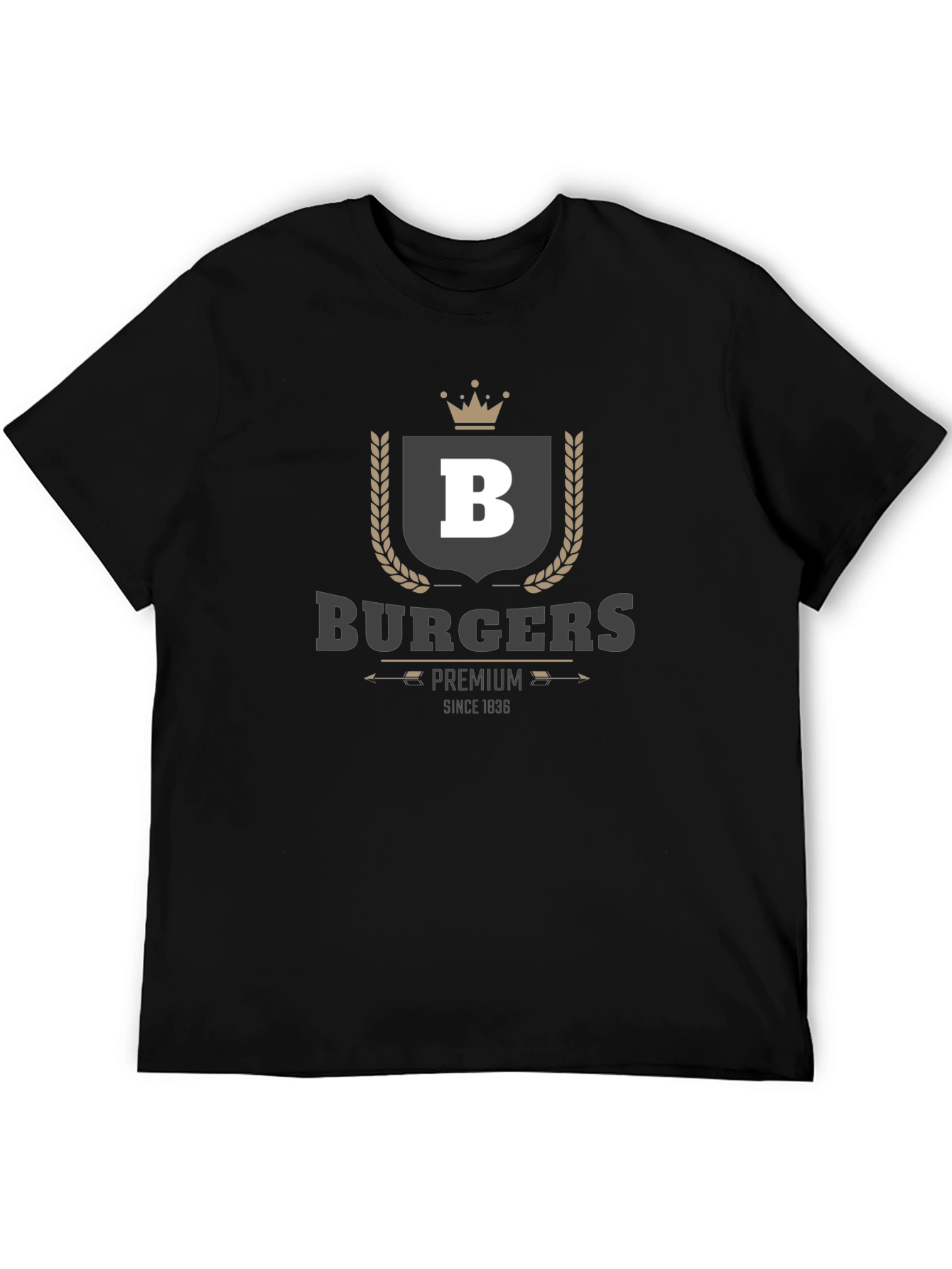 Burgers Premium T-Shirt - Black