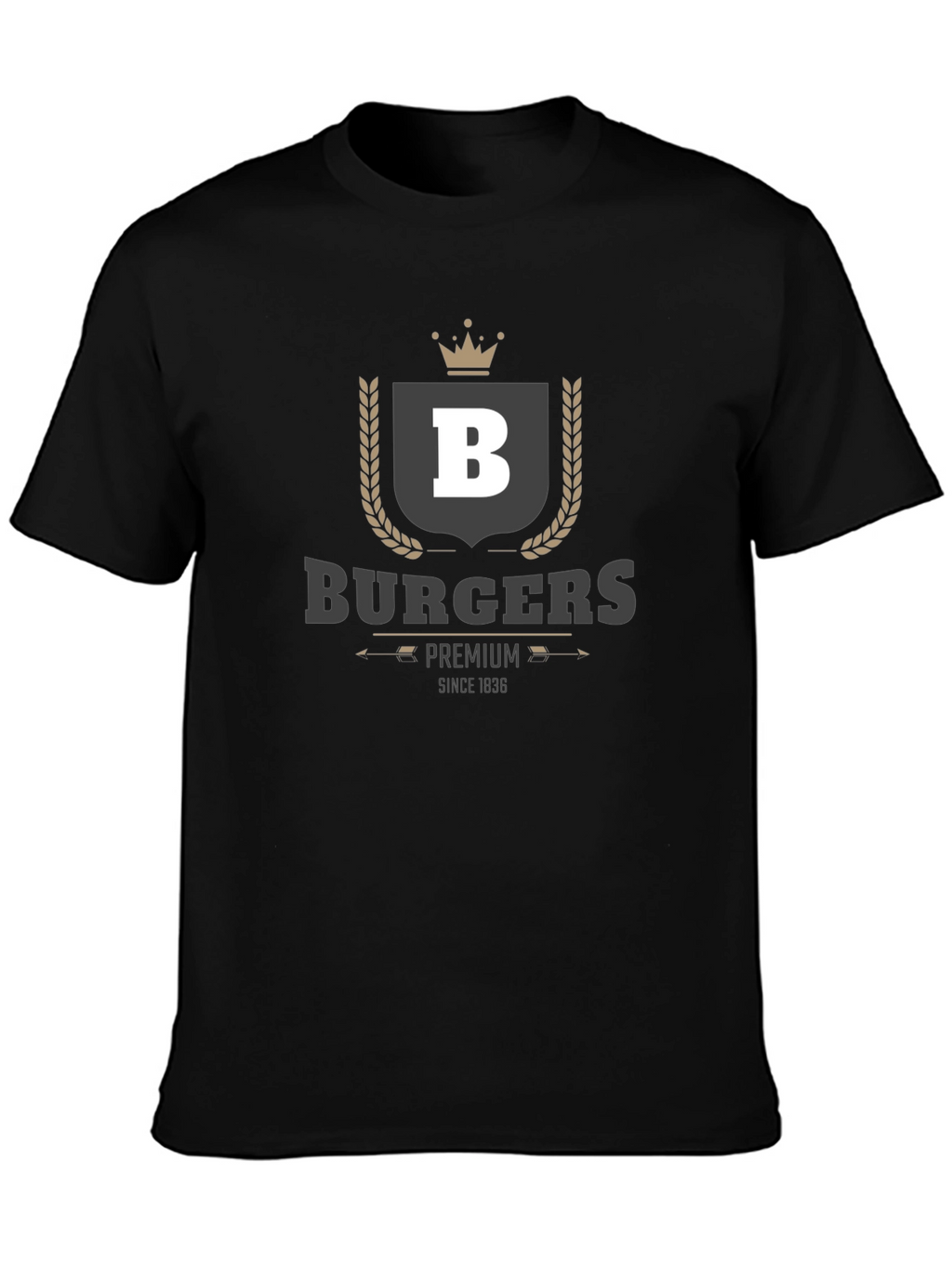 Burgers Premium T-Shirt - Black