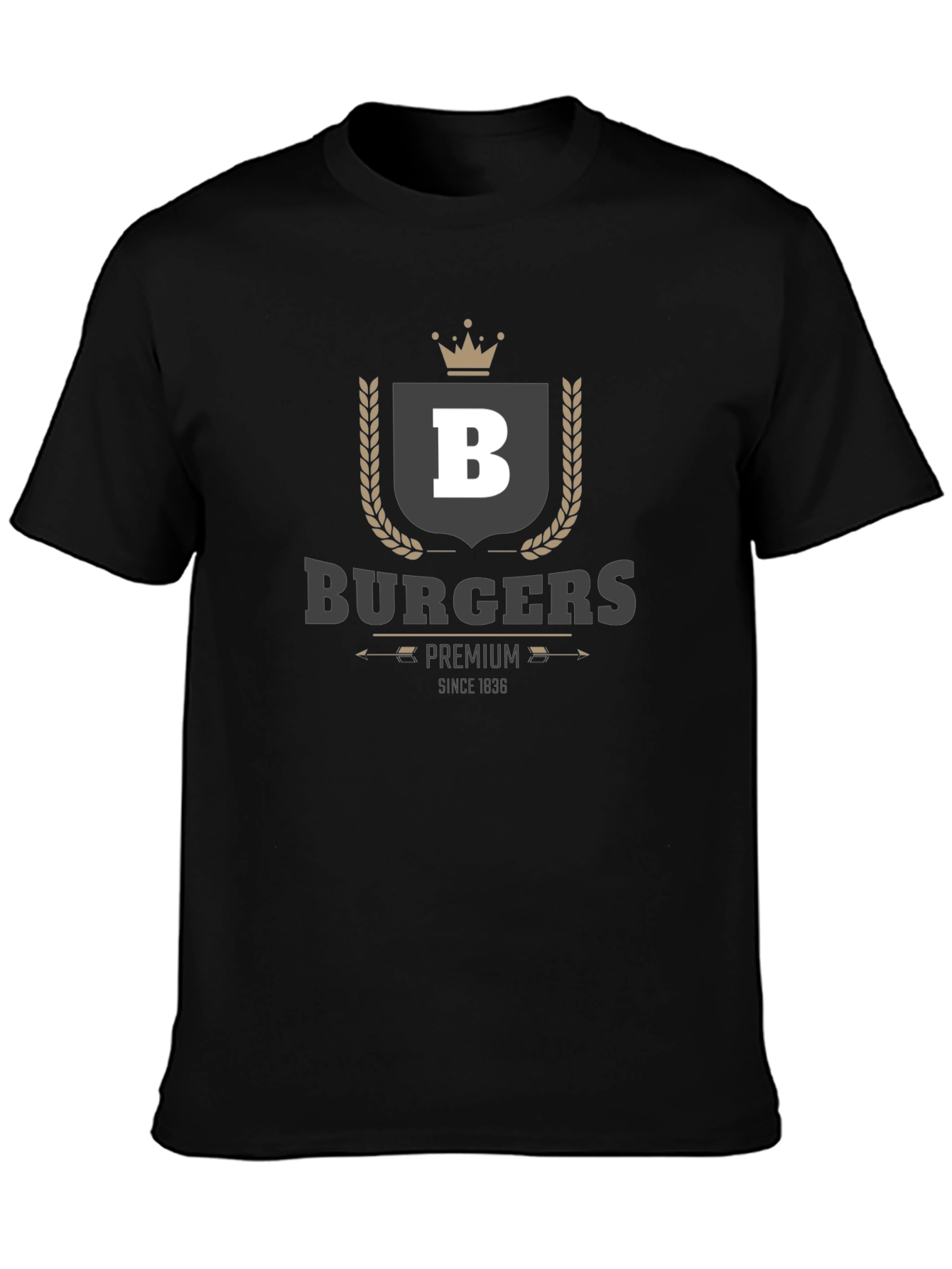 Burgers Premium T-Shirt - Black