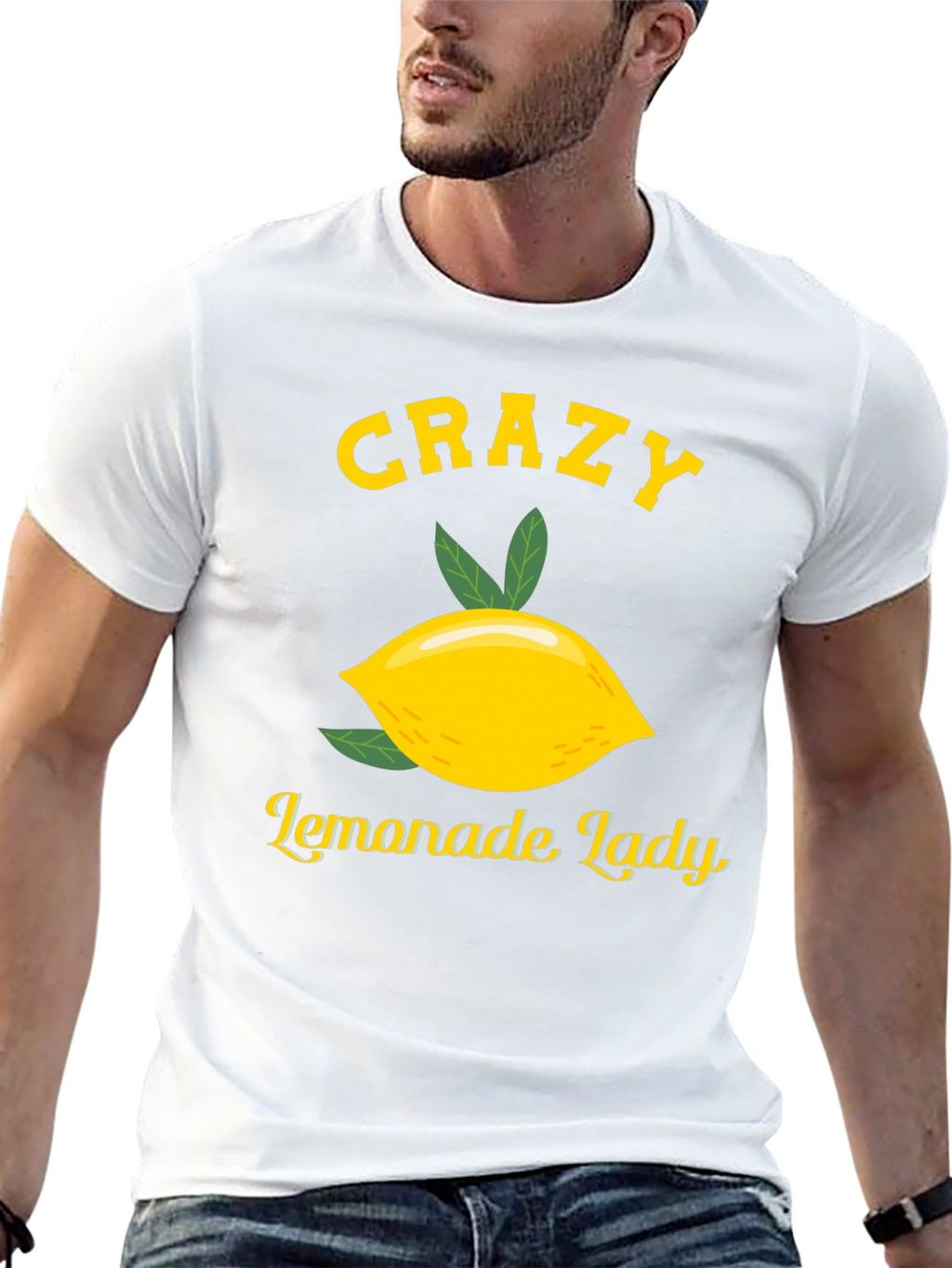 Crazy Lemonade Lady T-Shirt - Black