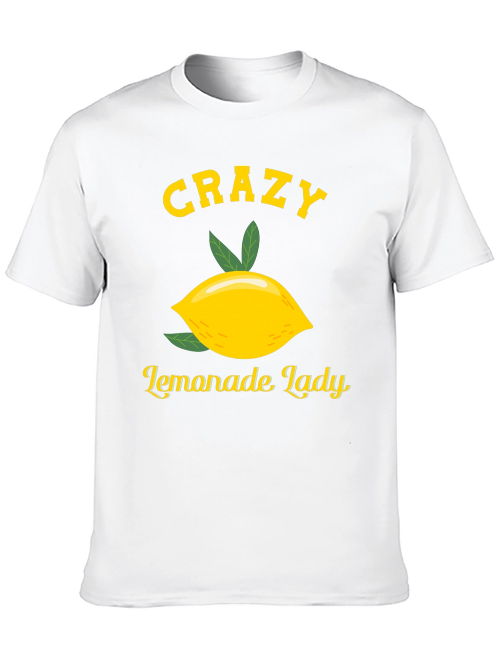 Crazy Lemonade Lady T-Shirt - Black