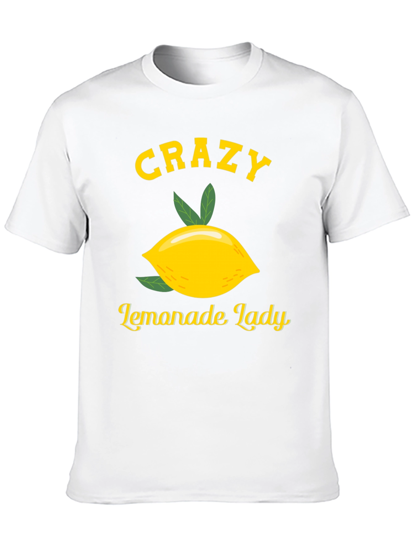 Crazy Lemonade Lady T-Shirt - Black