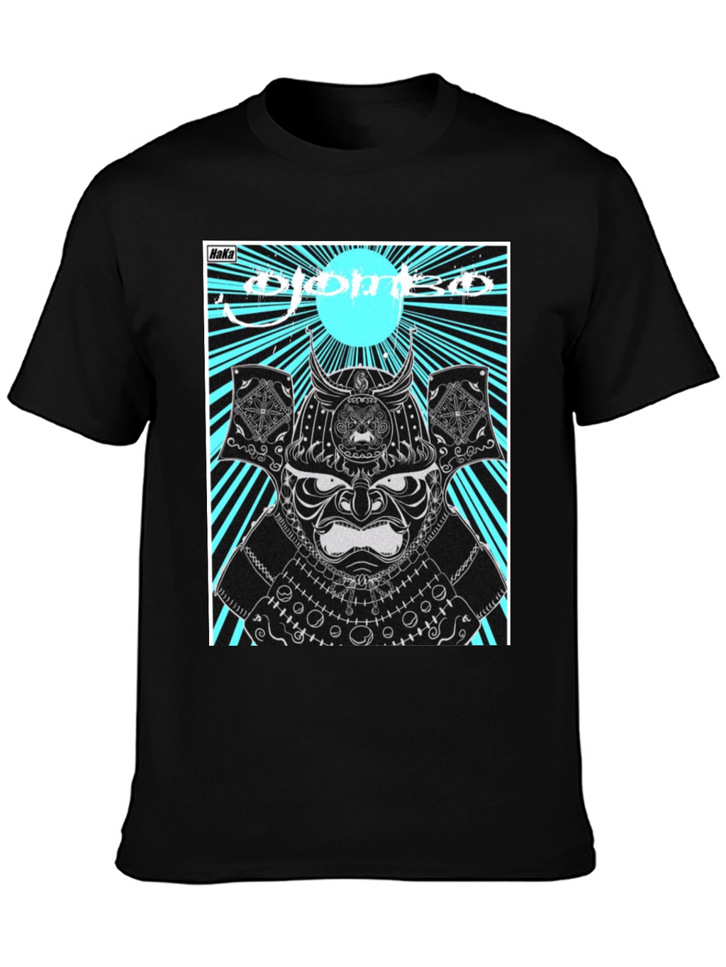 Samurai Graphic T-Shirt - Black