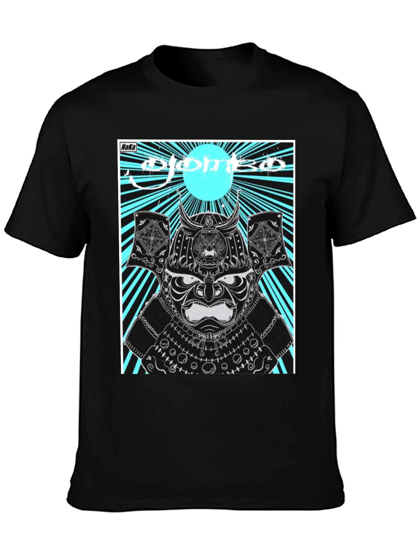 Samurai Graphic T-Shirt - Black