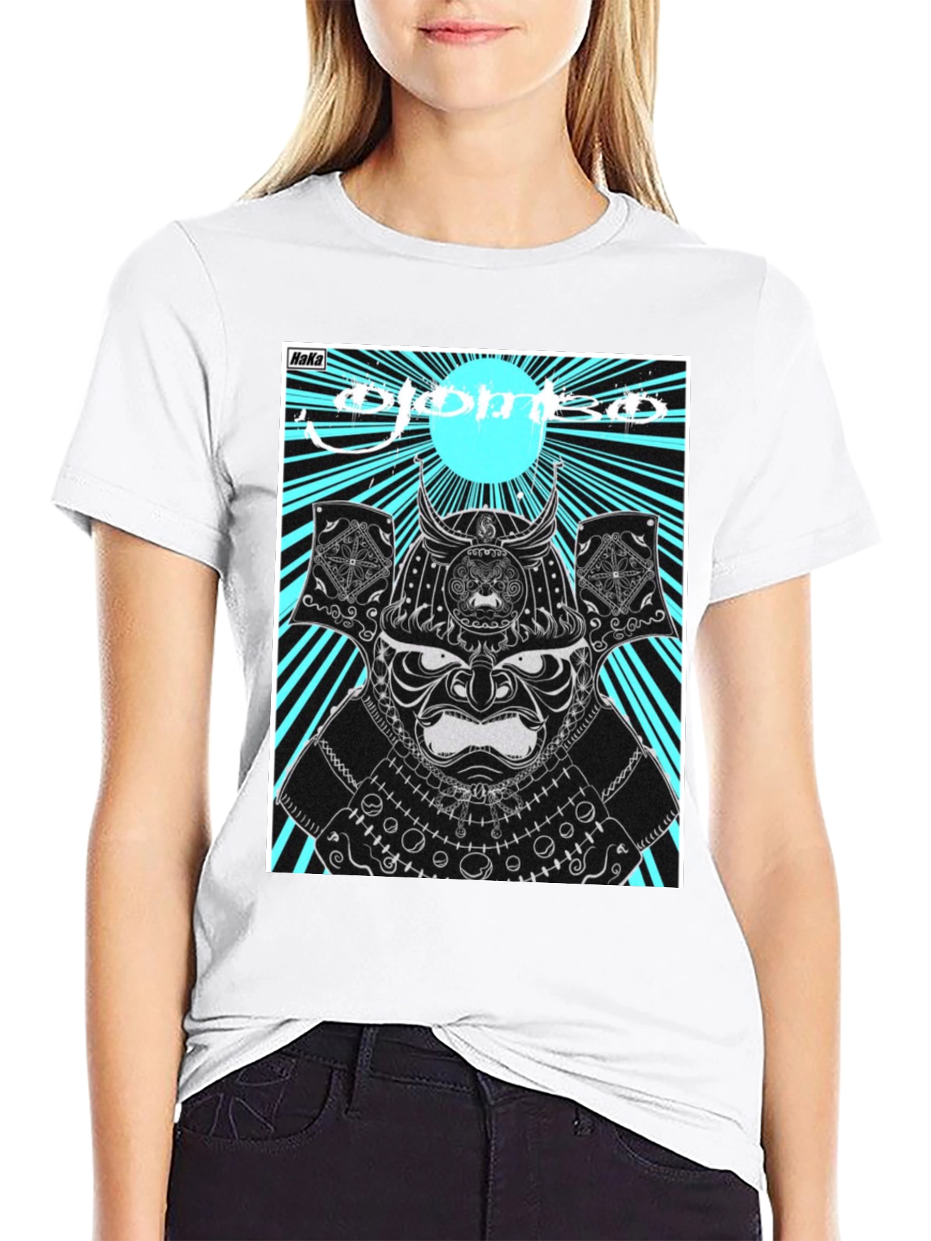 Samurai Graphic T-Shirt - Black