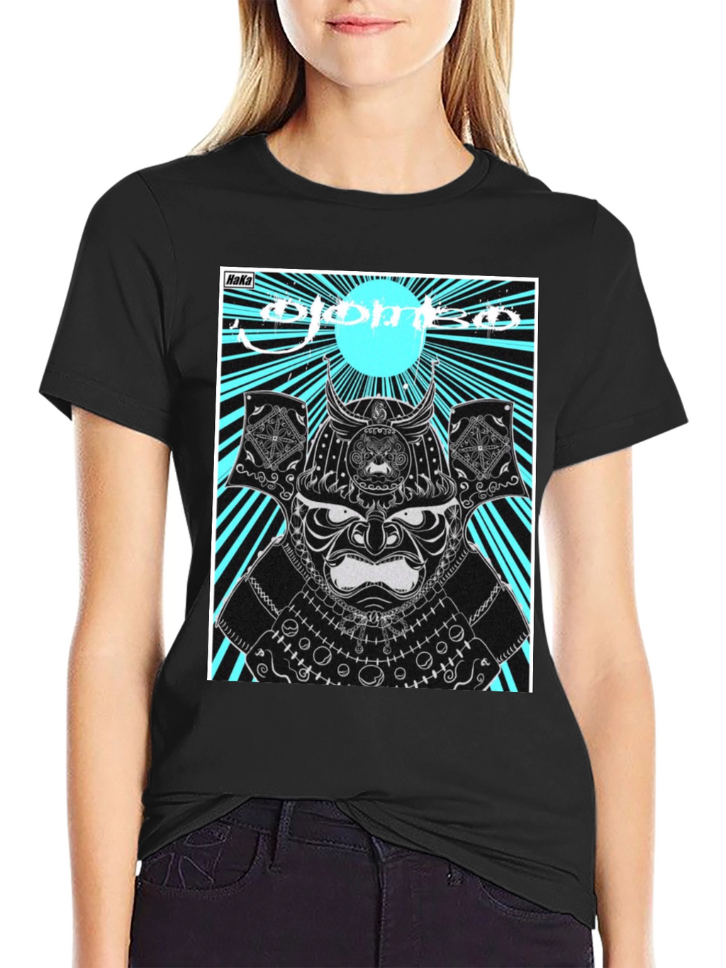 Samurai Graphic T-Shirt - Black