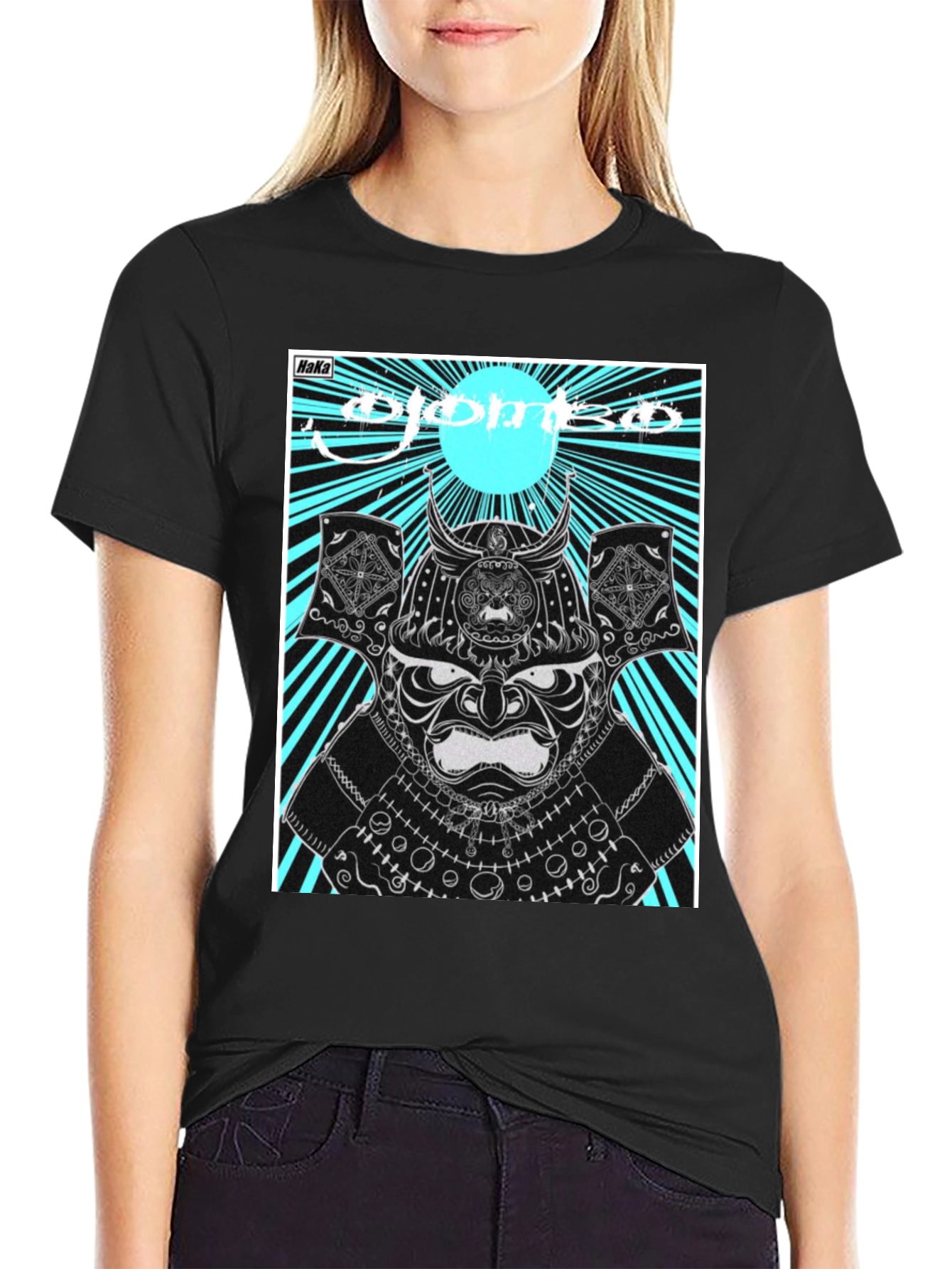 Samurai Graphic T-Shirt - Black