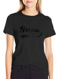 Groom T-Shirt - Classic Wedding Day Apparel