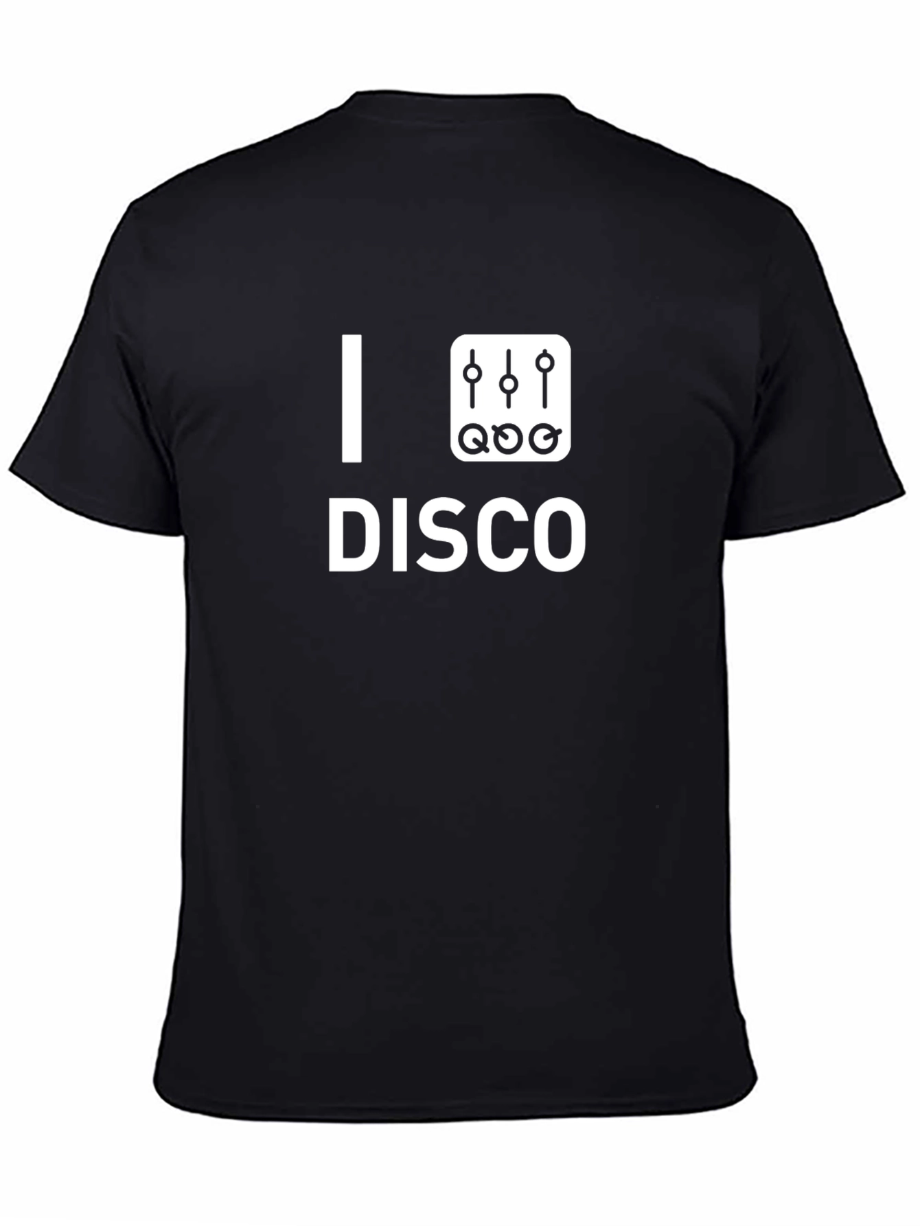 I Love Disco T-Shirt - Black Graphic Tee