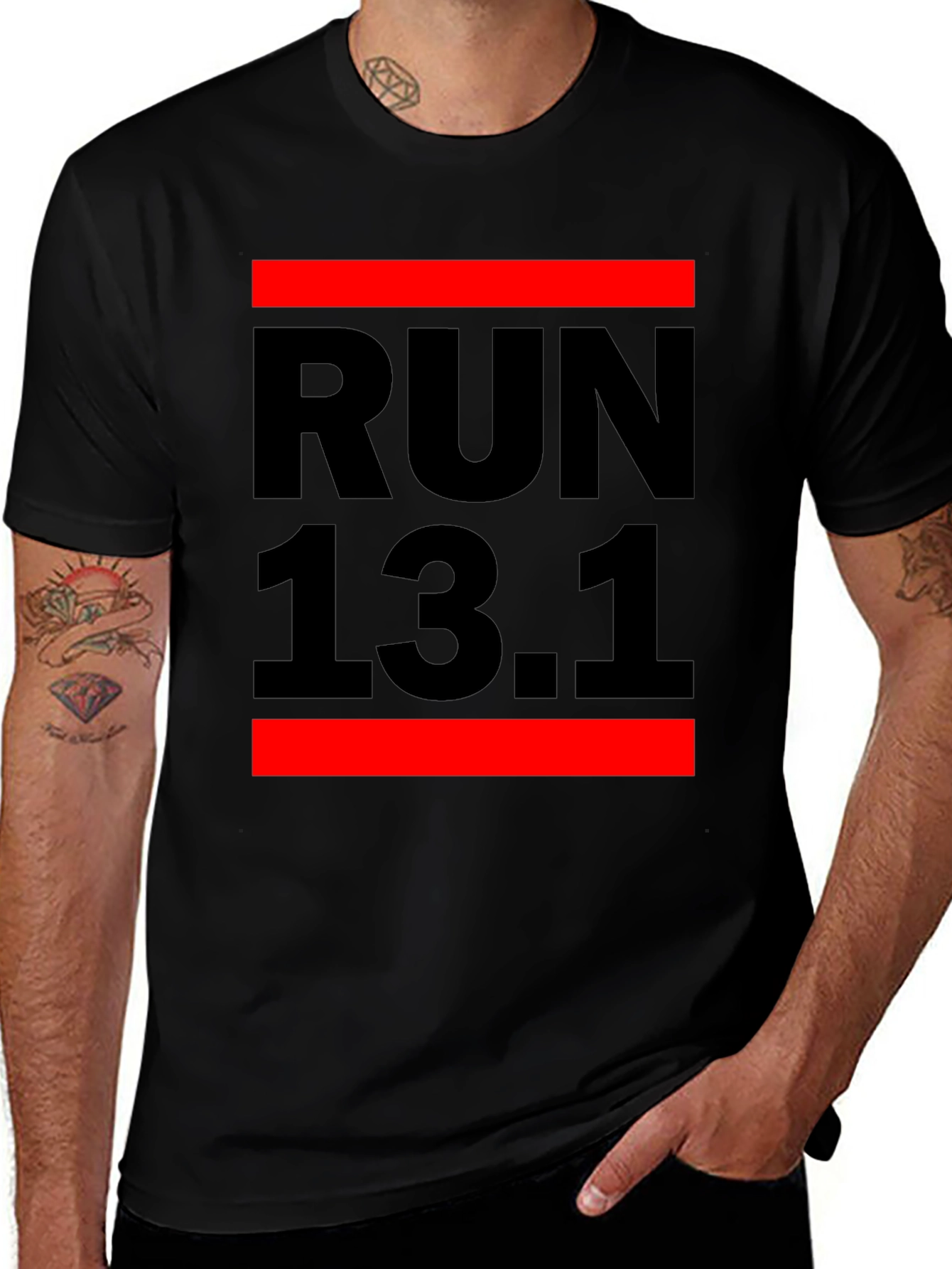 Run 13.1 T-Shirt - Marathon Half Race Tee