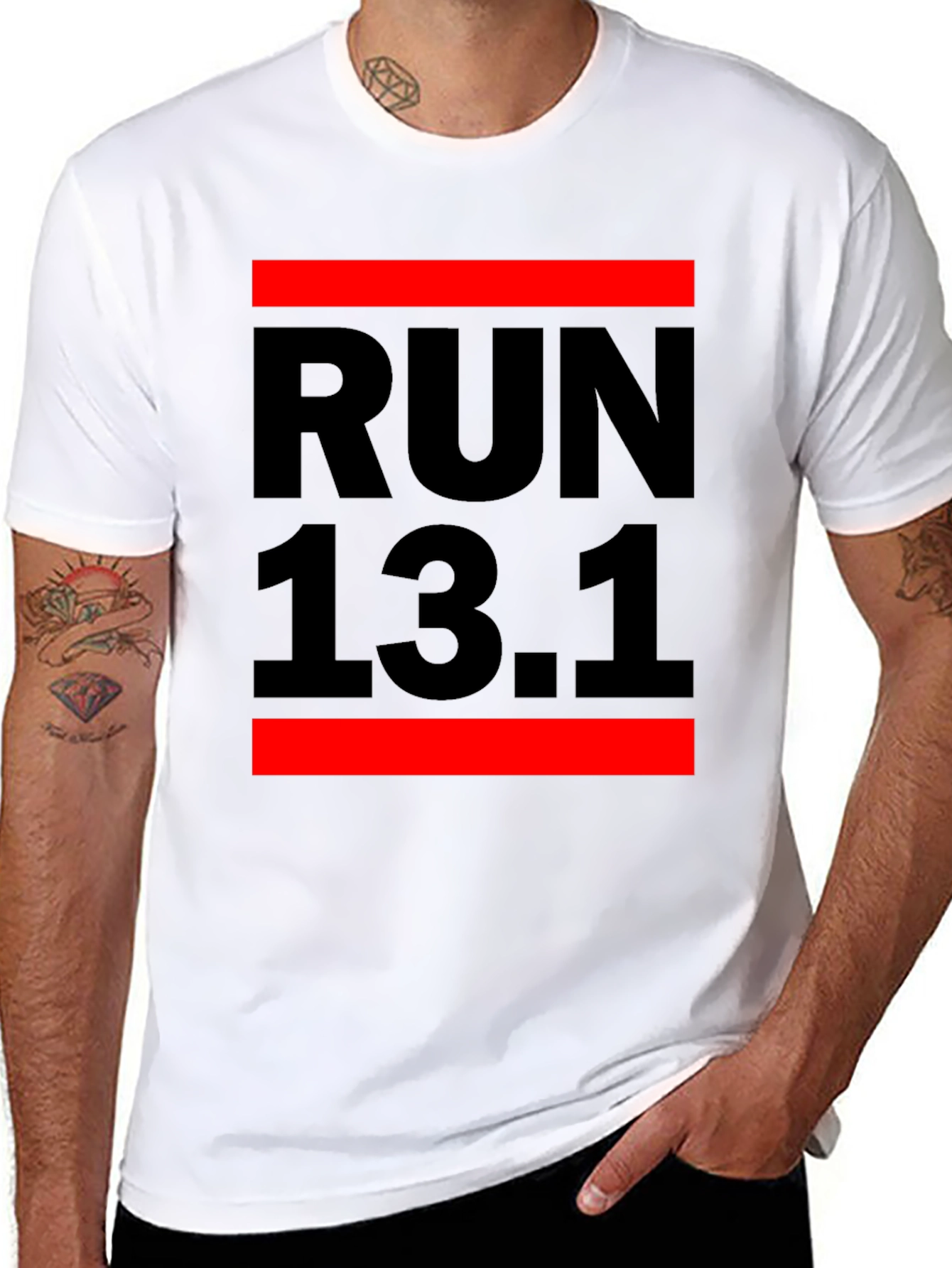 Run 13.1 T-Shirt - Marathon Half Race Tee