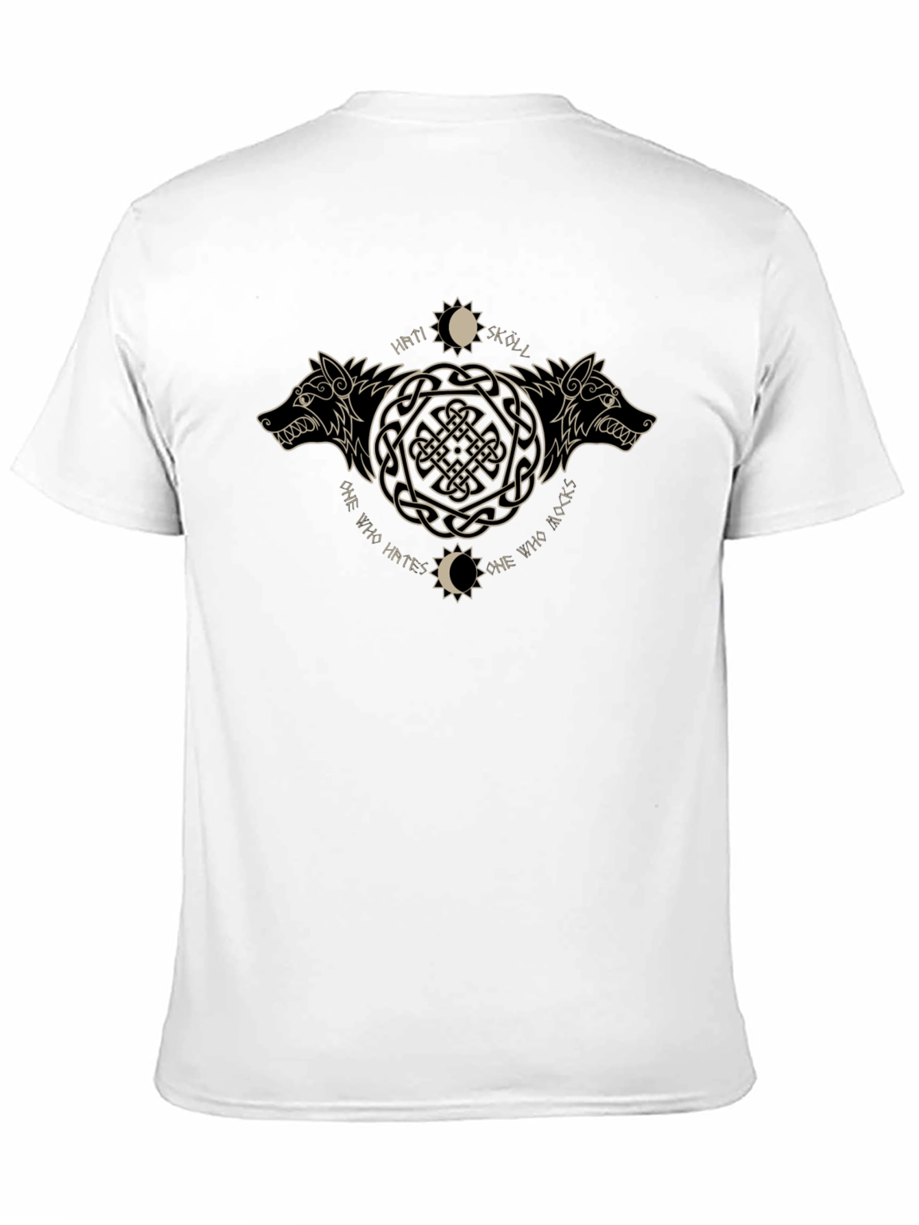 Norse Wolves Graphic Tee - Hati & Sköll