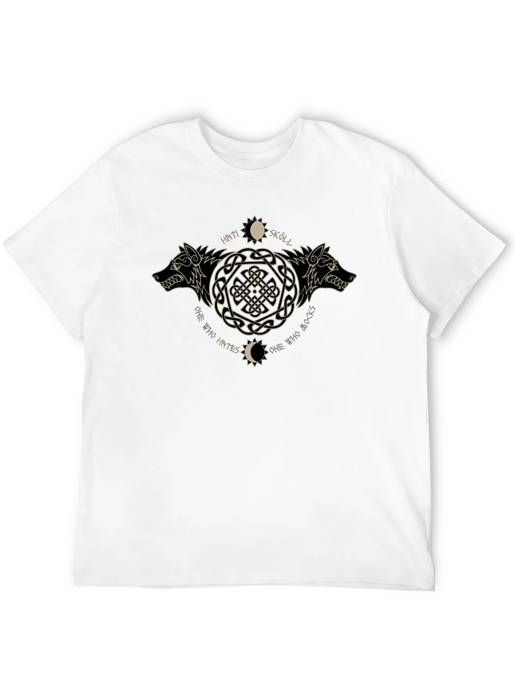 Norse Wolves Graphic Tee - Hati & Sköll