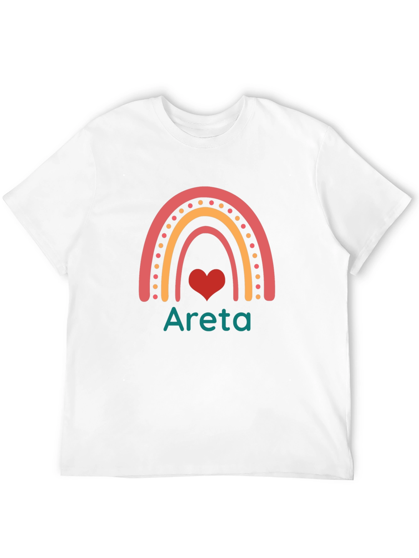 Rainbow Heart Areta T-Shirt