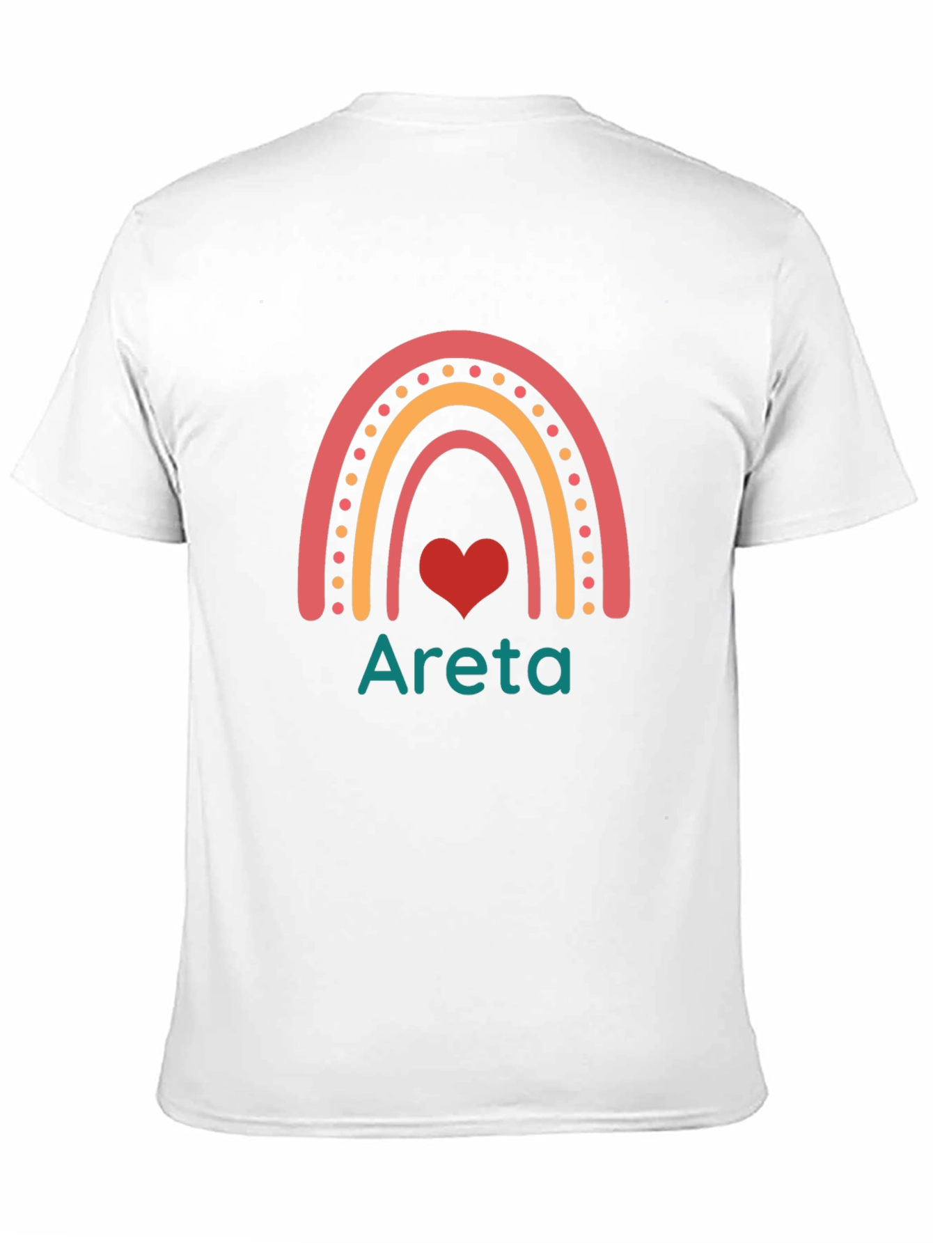 Rainbow Heart Areta T-Shirt