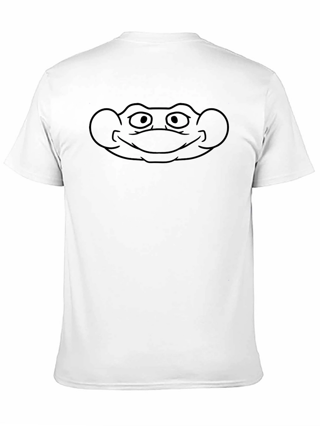 Frog Face Graphic Black T-Shirt