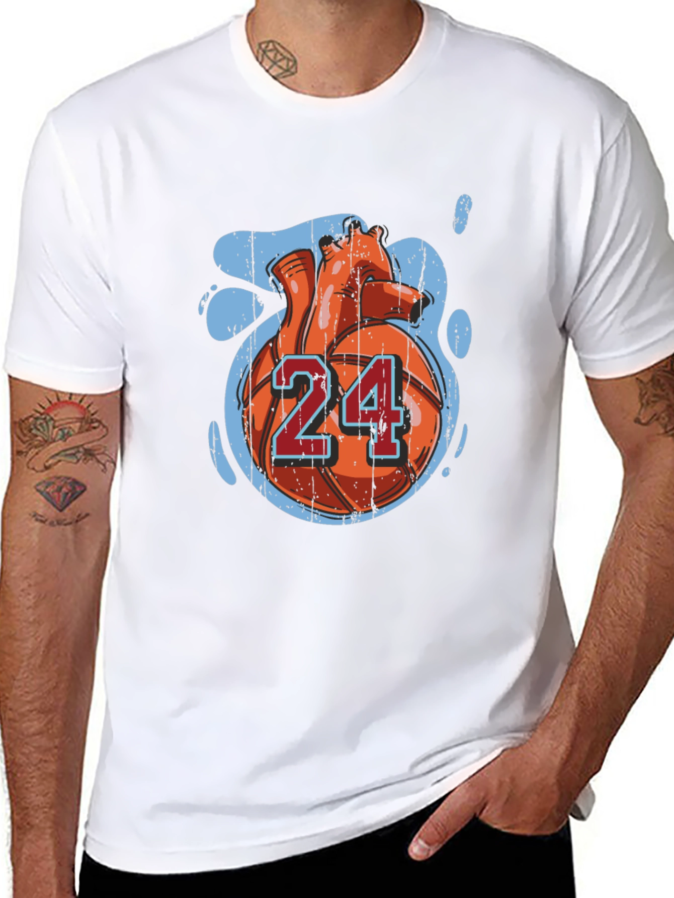 Basketball Heart T-Shirt