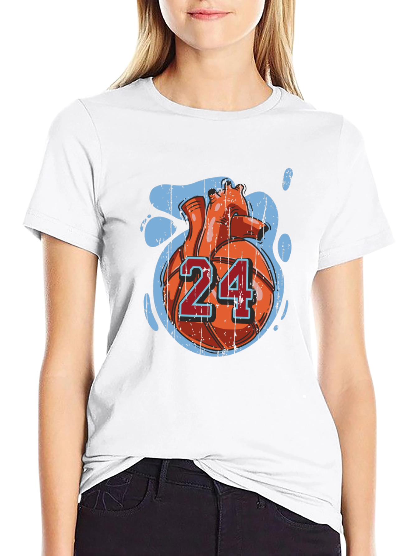 Basketball Heart T-Shirt