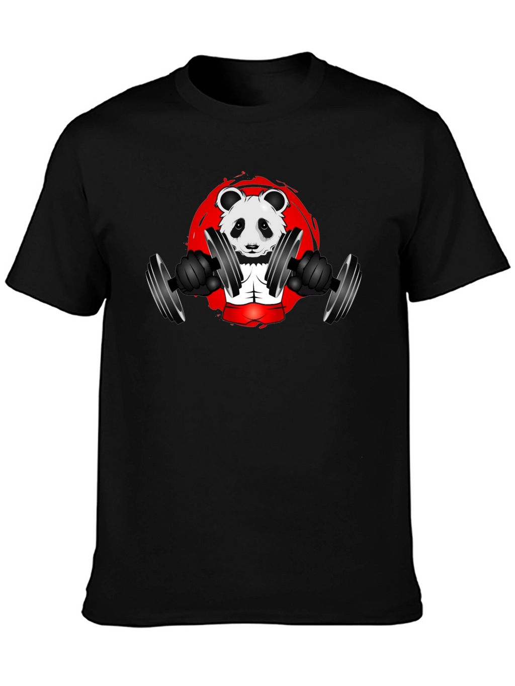 Weightlifting Panda T-Shirt - Gym Animal Tee