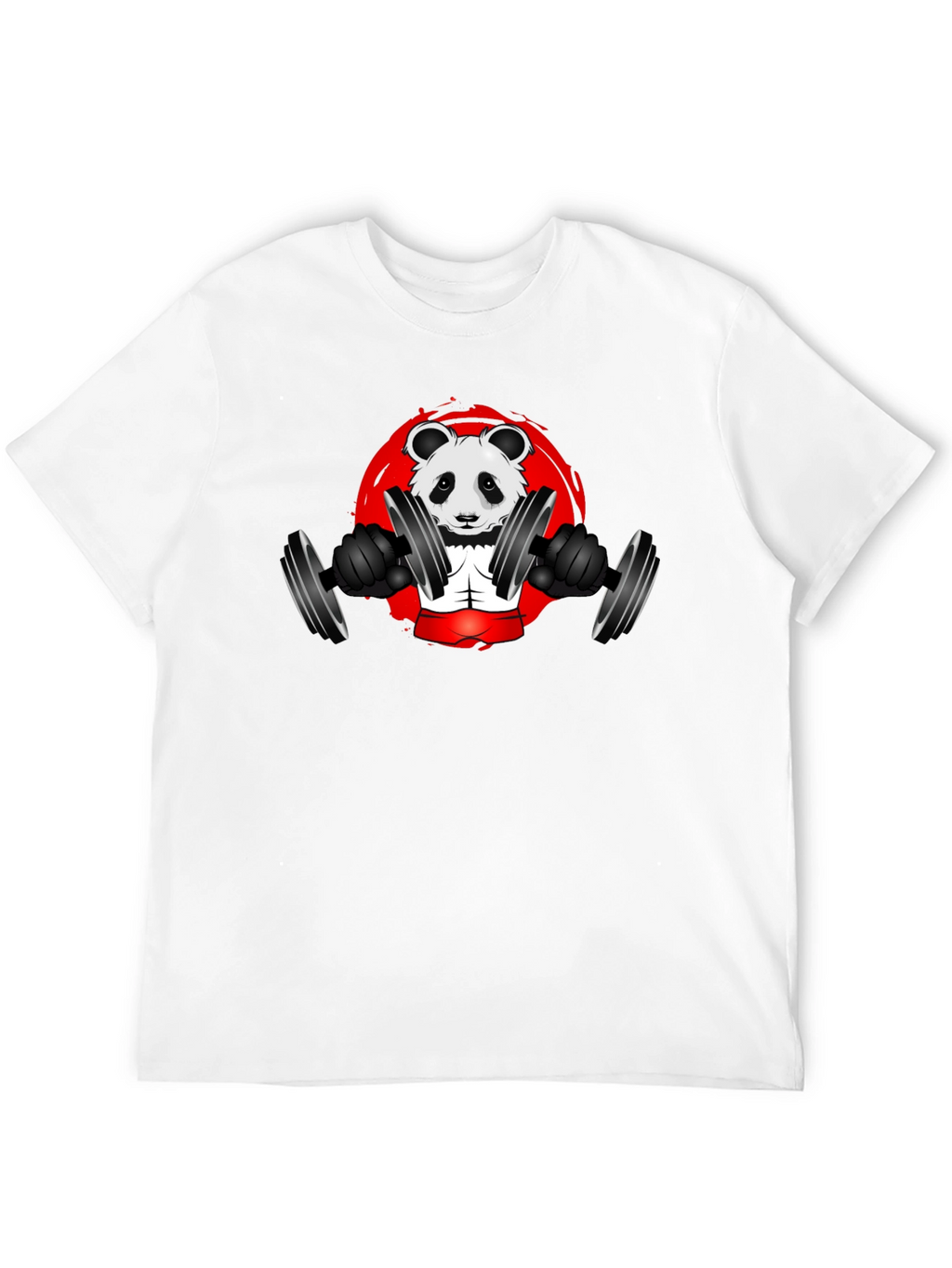 Weightlifting Panda T-Shirt - Gym Animal Tee