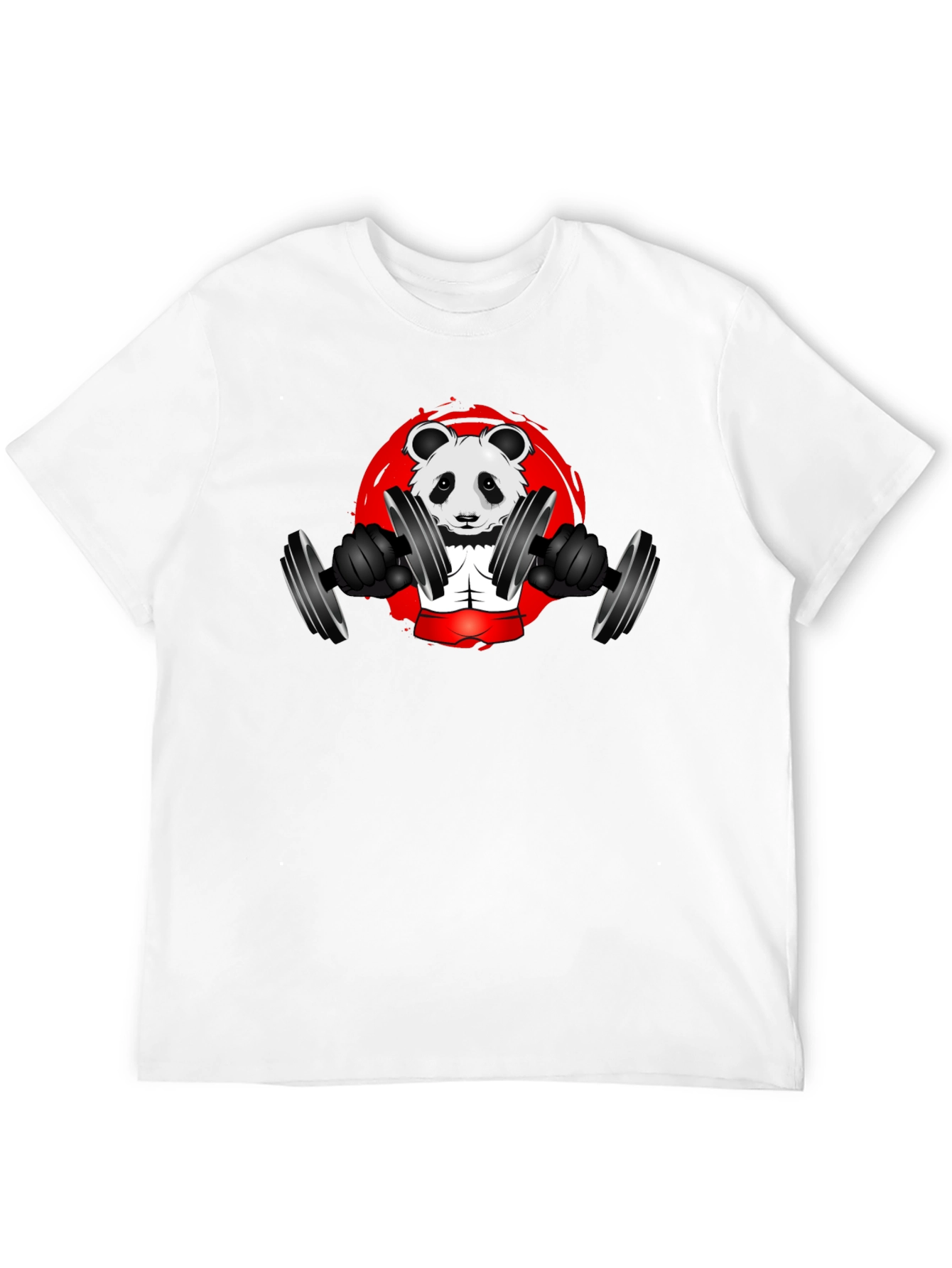 Weightlifting Panda T-Shirt - Gym Animal Tee