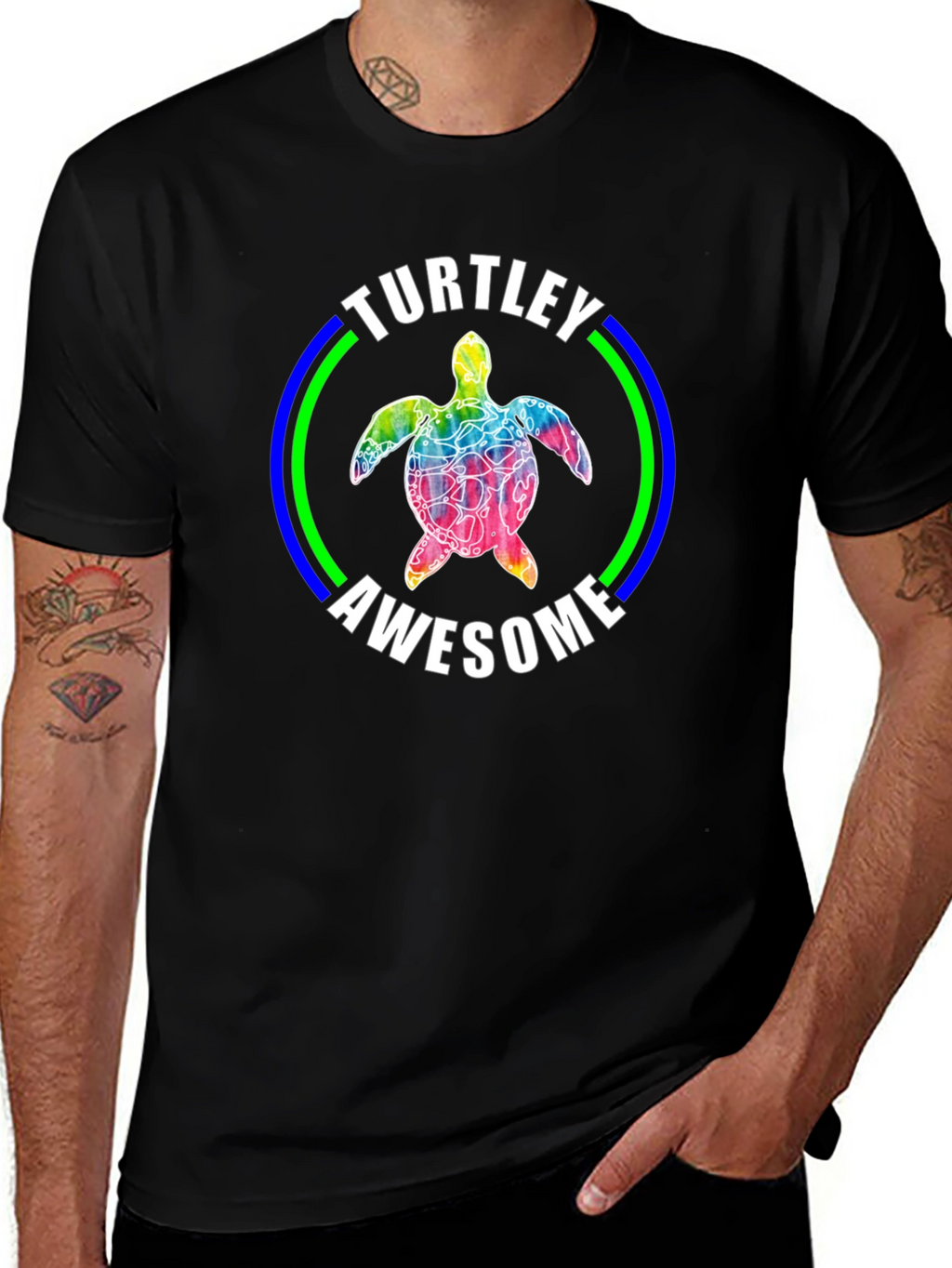 Turtley Awesome Graphic Tee - Turtle Lover Shirt
