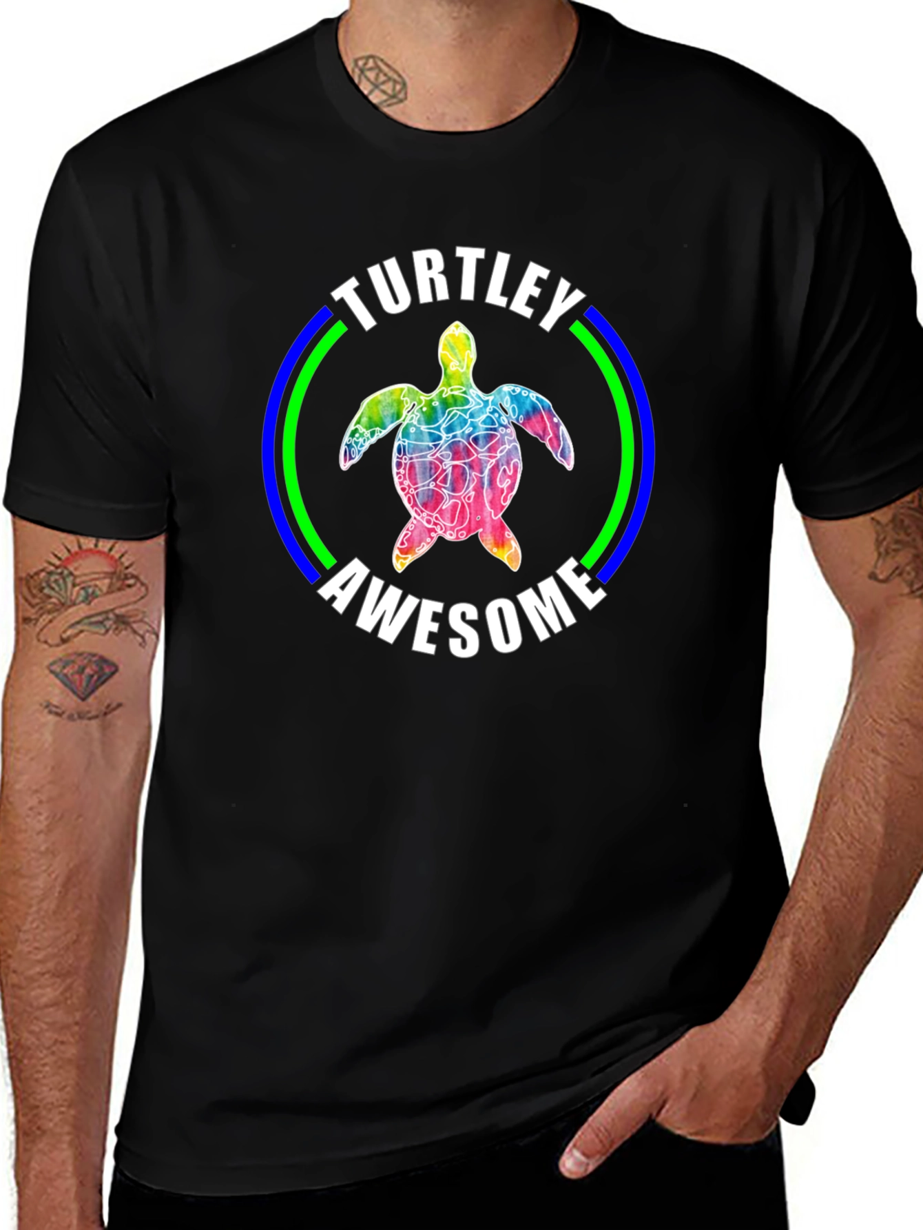 Turtley Awesome Graphic Tee - Turtle Lover Shirt