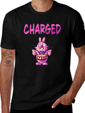 Charged Cartoon Bunny T-Shirt