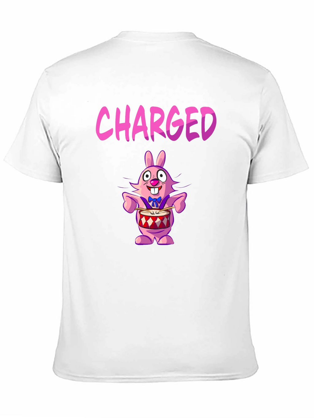 Charged Cartoon Bunny T-Shirt