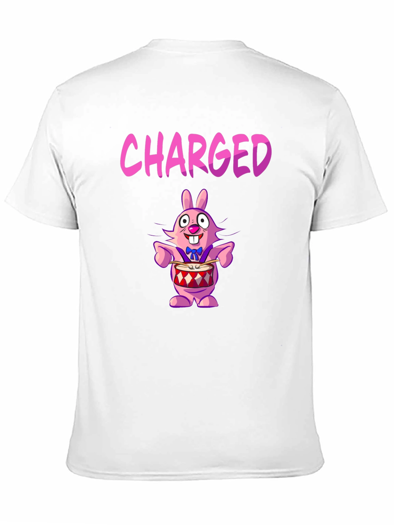 Charged Cartoon Bunny T-Shirt