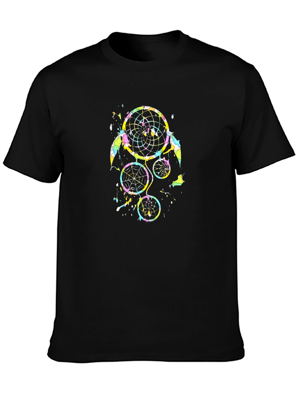 Dreamcatcher Graphic Black Tee