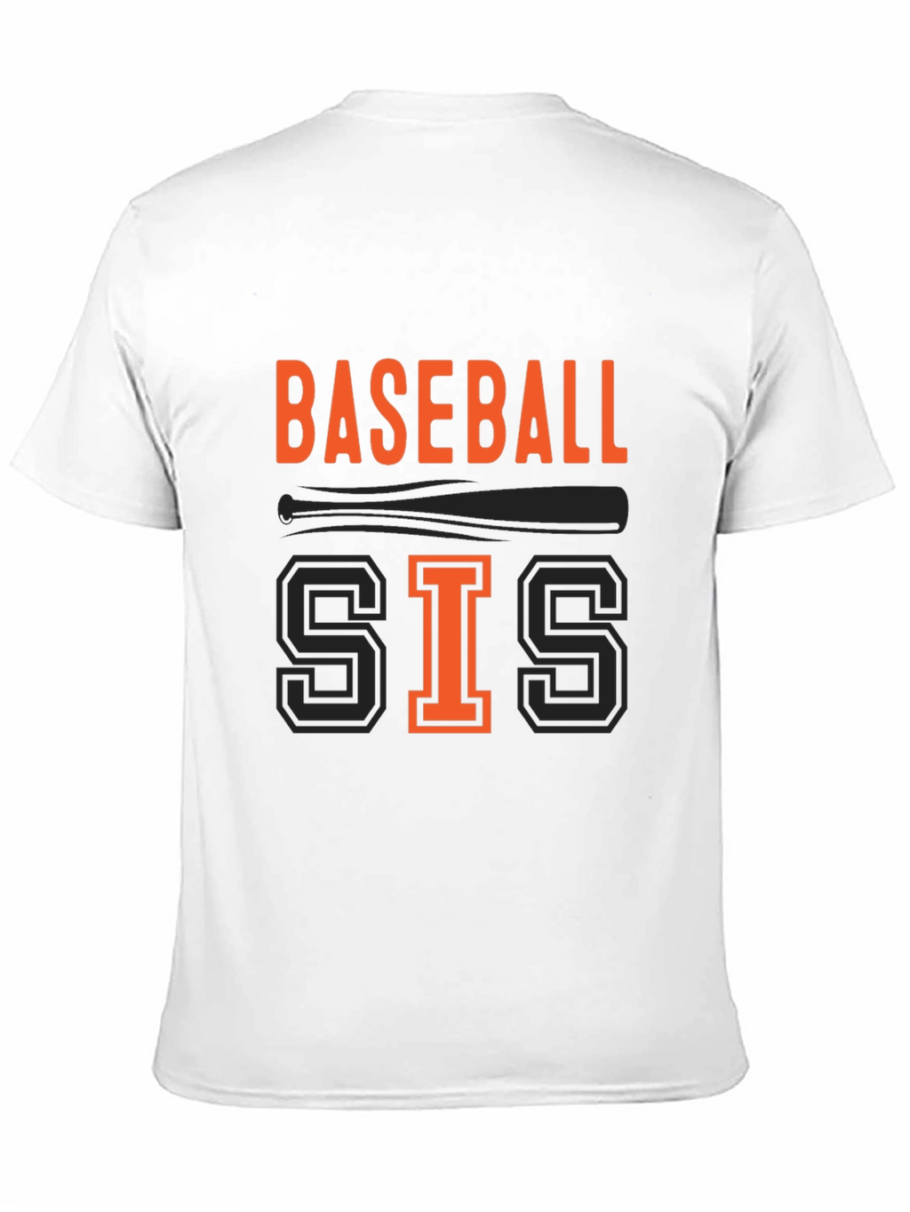 Baseball Sis Black Graphic Tee