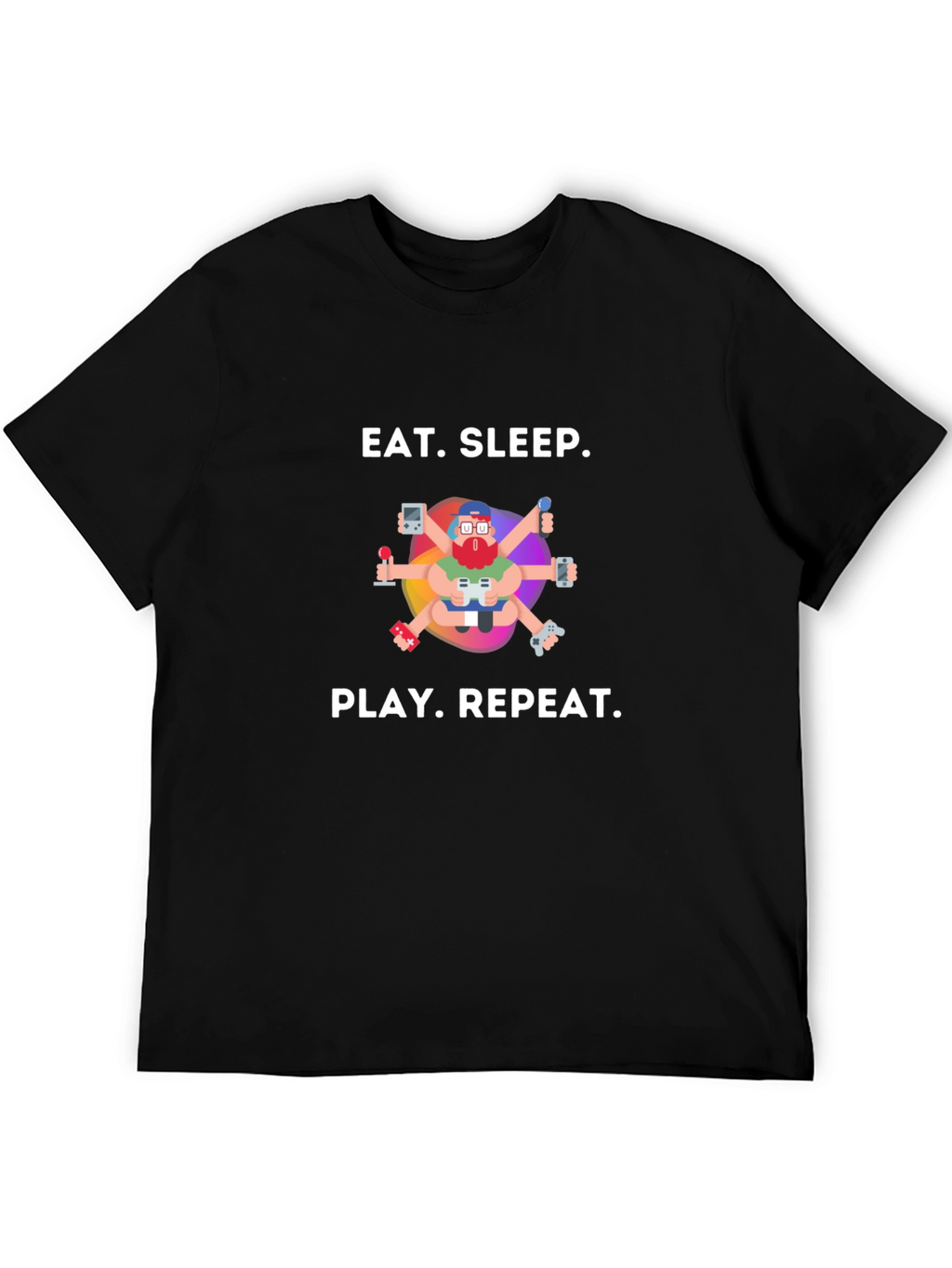 Eat Sleep Play Repeat Gaming T-Shirt