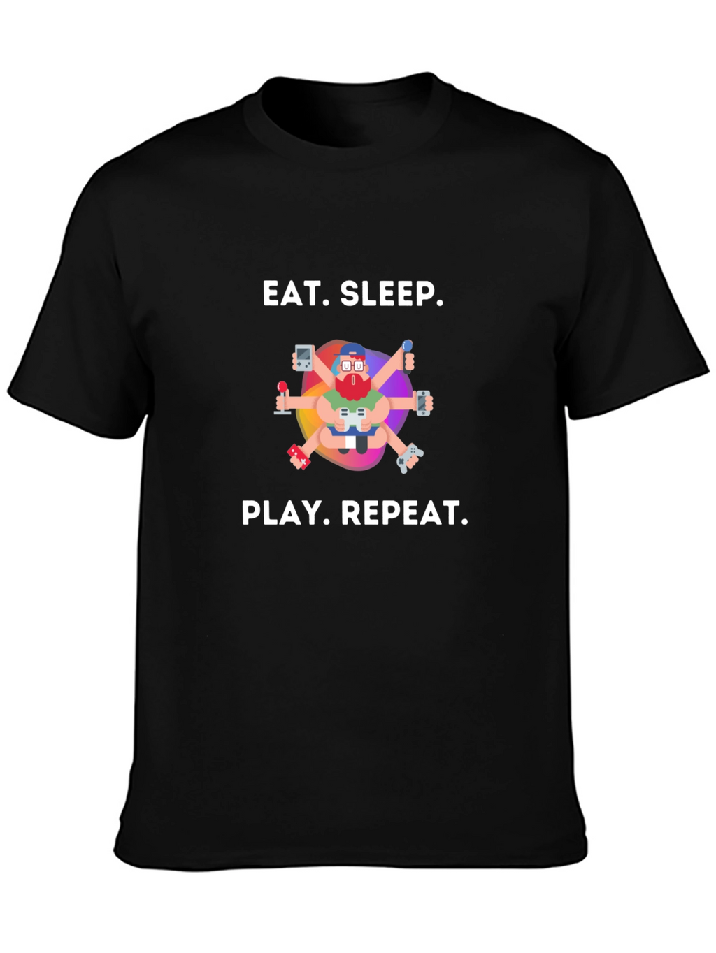 Eat Sleep Play Repeat Gaming T-Shirt
