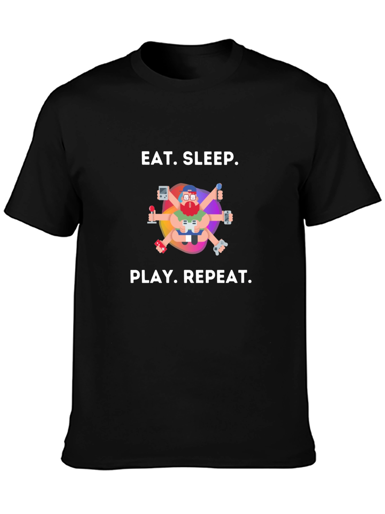 Eat Sleep Play Repeat Gaming T-Shirt