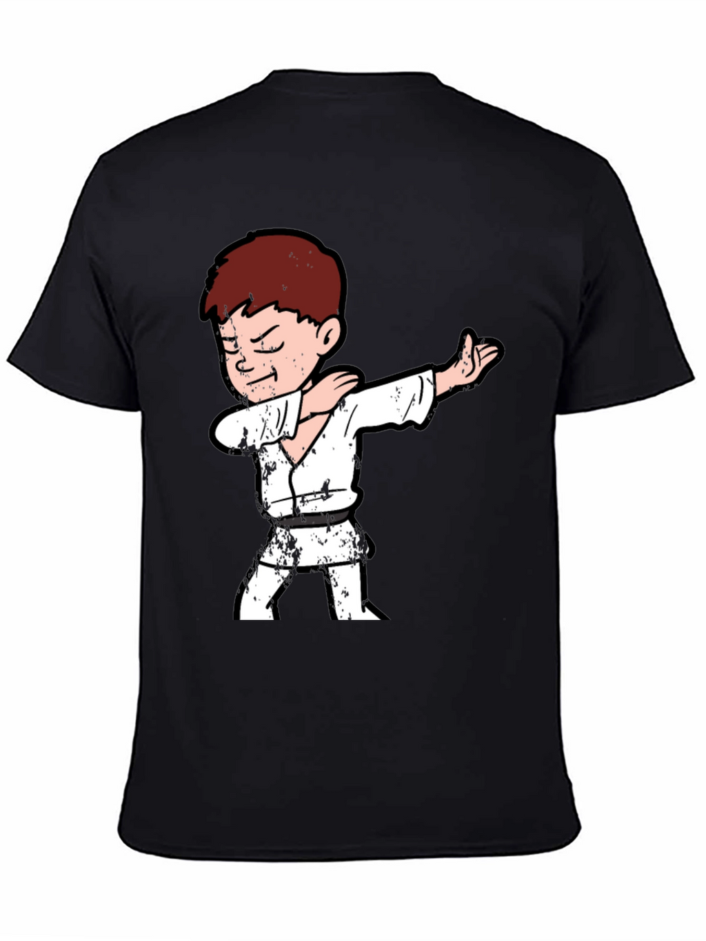 Karate Kid Dab T-Shirt - Black Cotton Tee