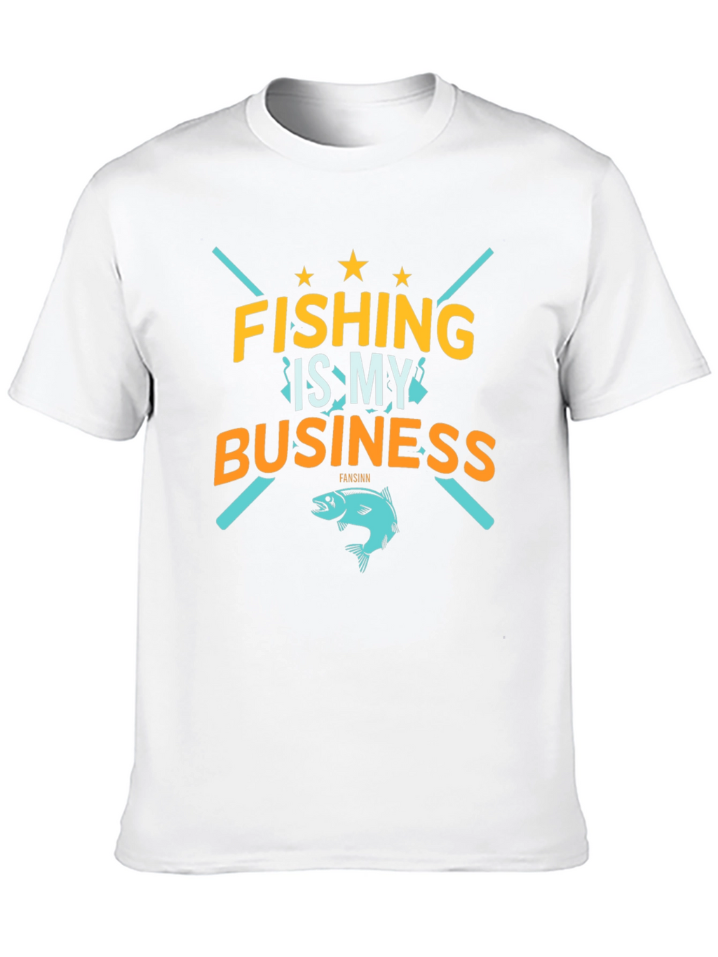 Fishing Is My Business Graphic T-Shirt