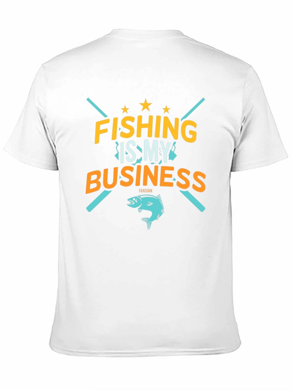Fishing Is My Business Graphic T-Shirt