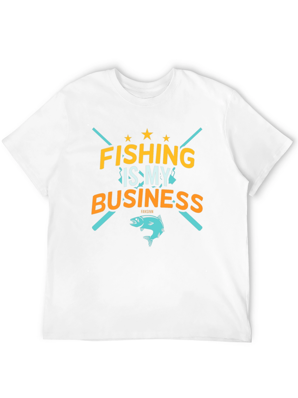 Fishing Is My Business Graphic T-Shirt