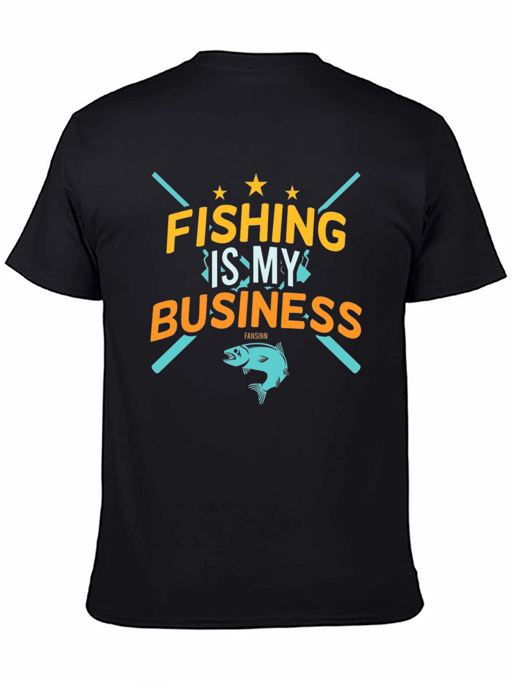 Fishing Is My Business Graphic T-Shirt