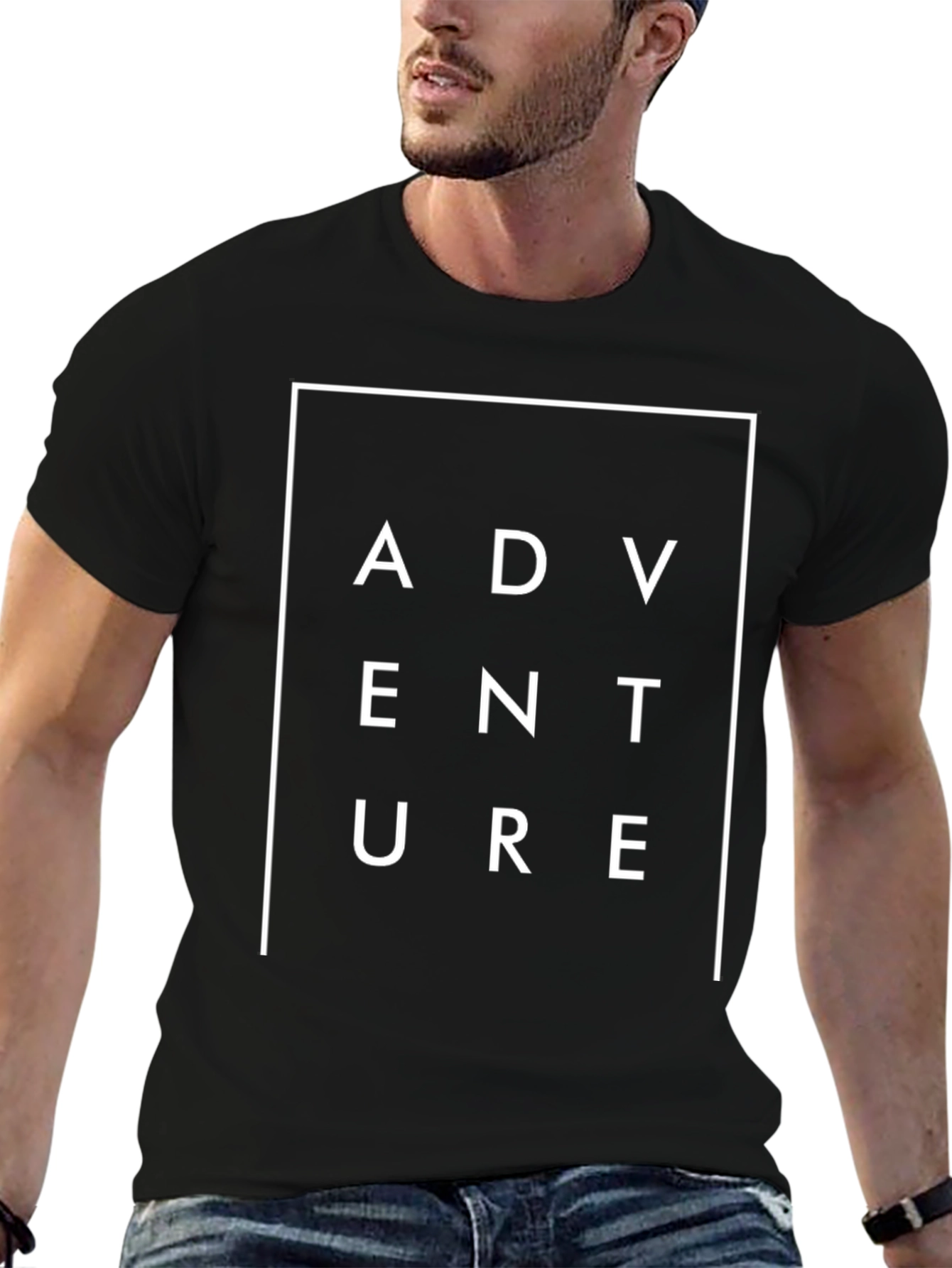 Adventure Graphic Black T-Shirt