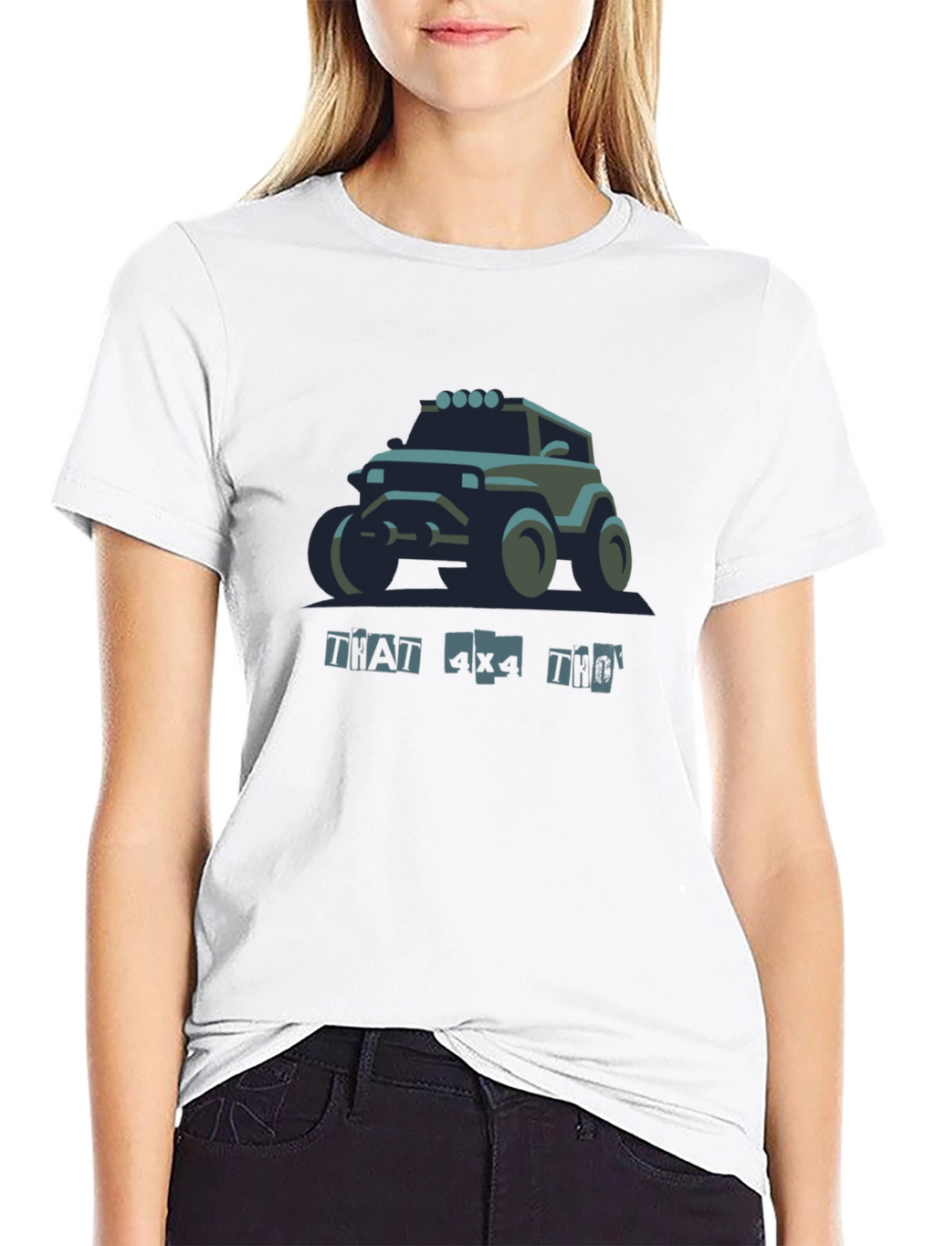 That 4x4 Tho Black T-Shirt