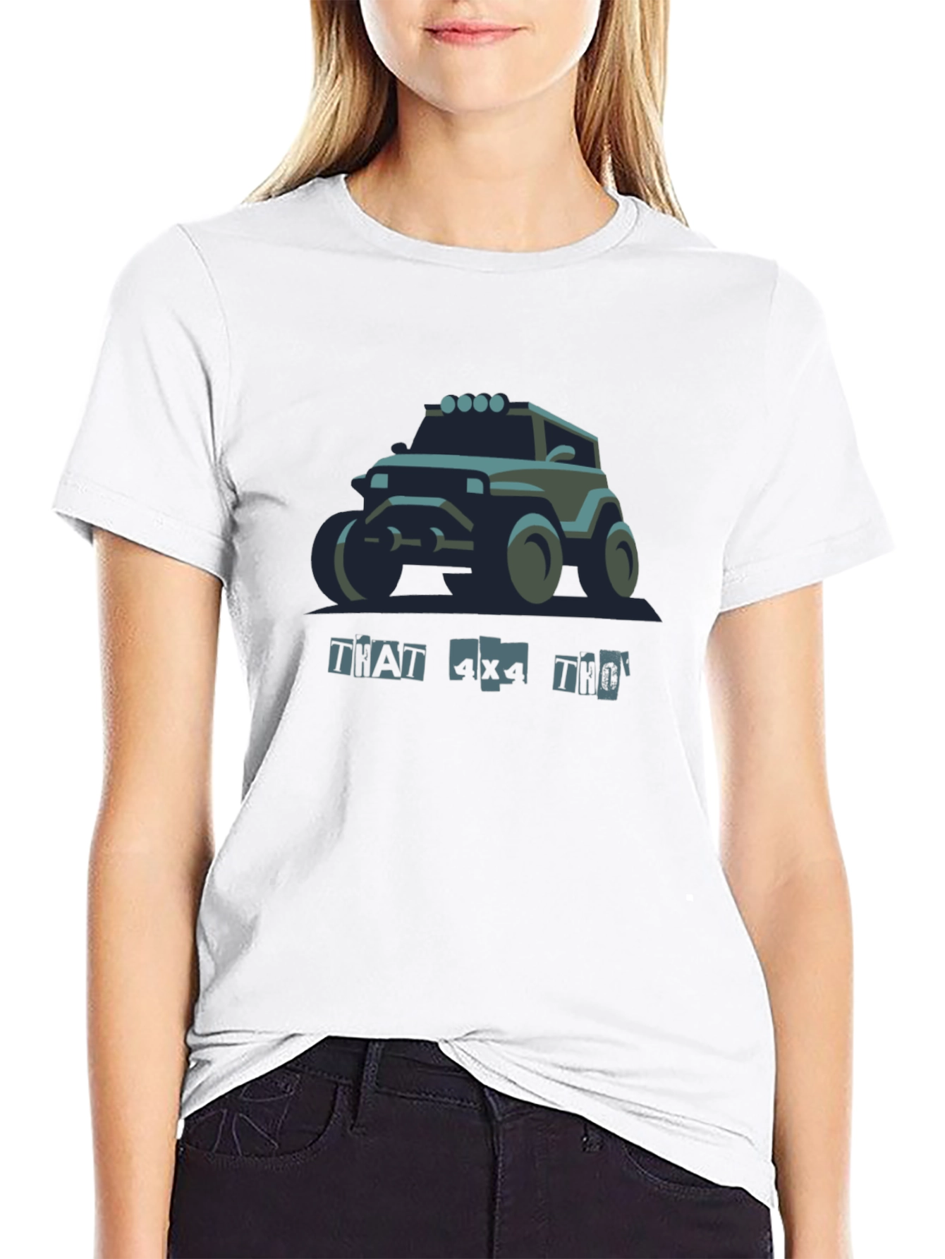 That 4x4 Tho Black T-Shirt