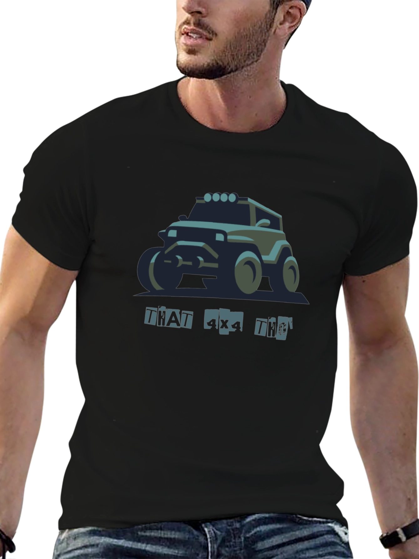 That 4x4 Tho Black T-Shirt