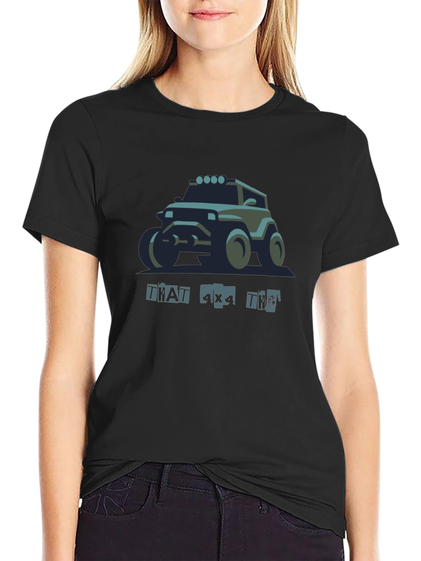 That 4x4 Tho Black T-Shirt