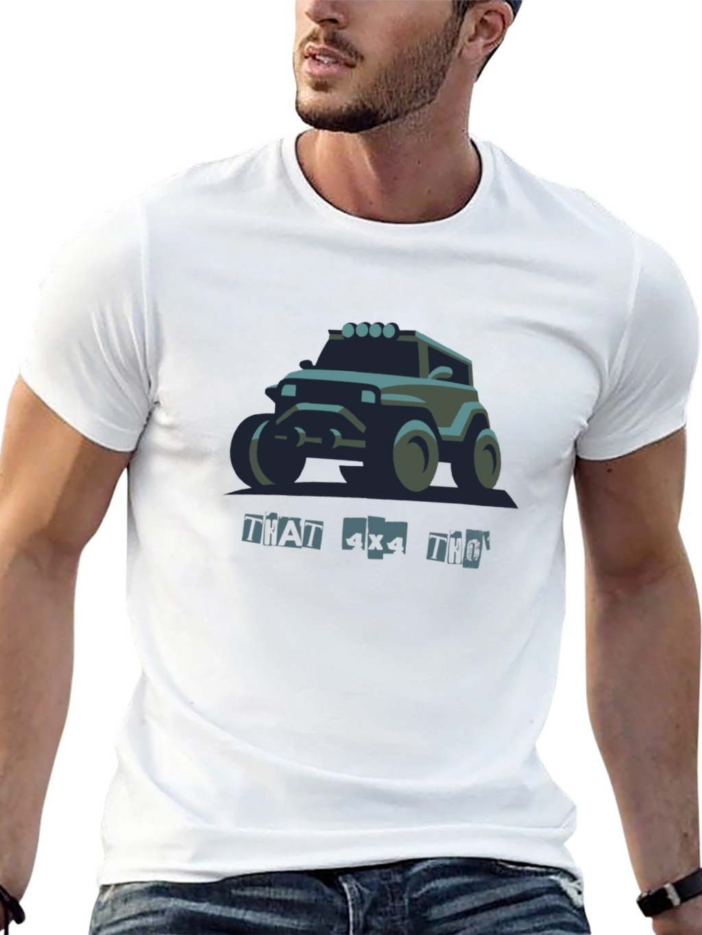 That 4x4 Tho Black T-Shirt