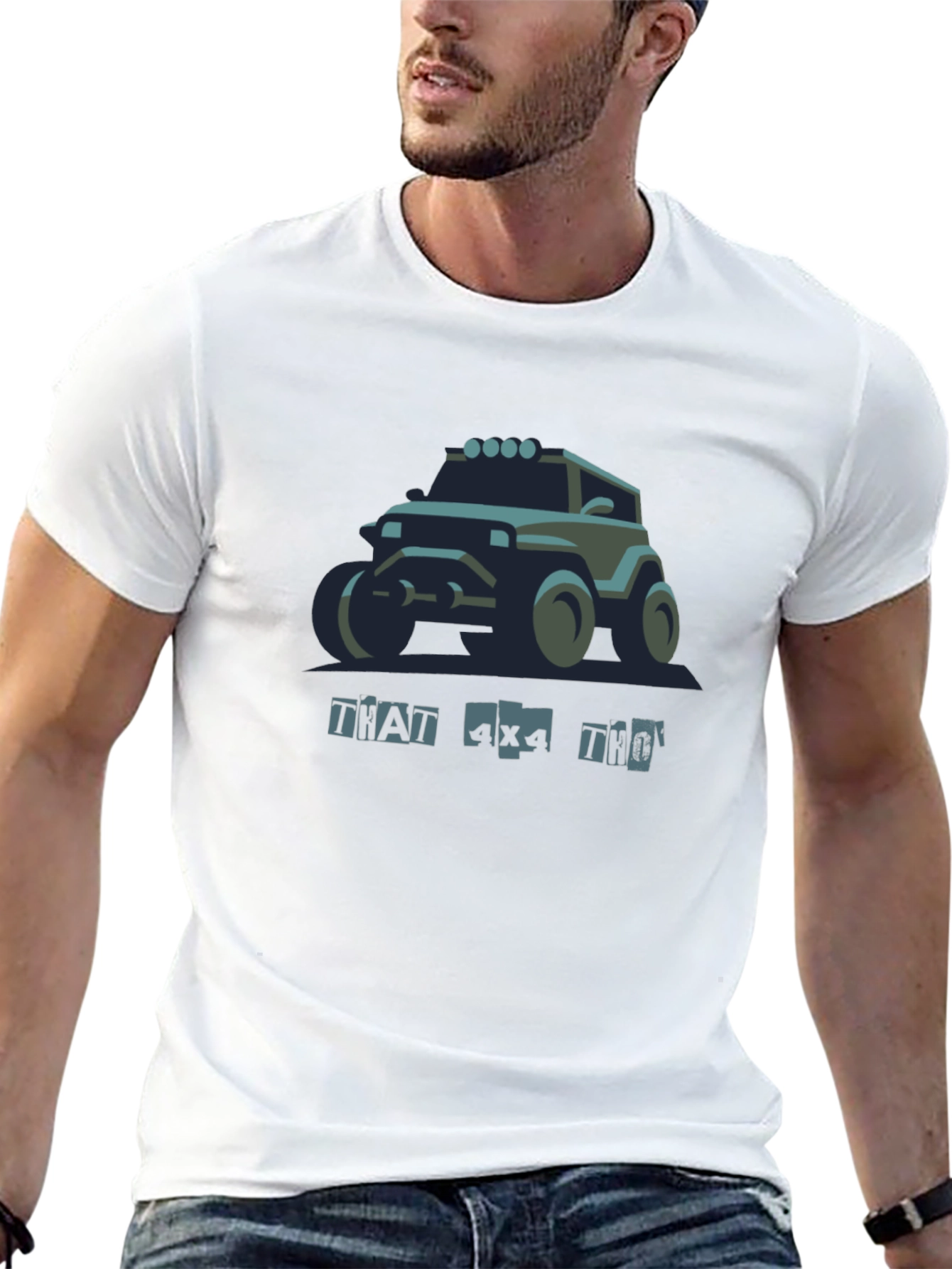 That 4x4 Tho Black T-Shirt