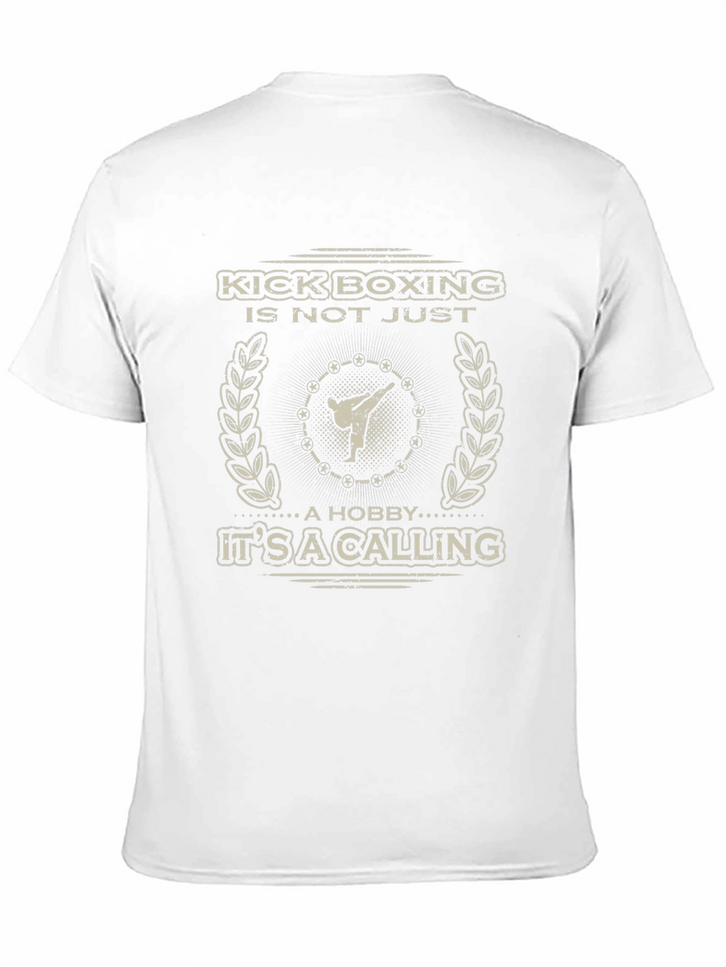 Kickboxing Is A Calling Black T-Shirt