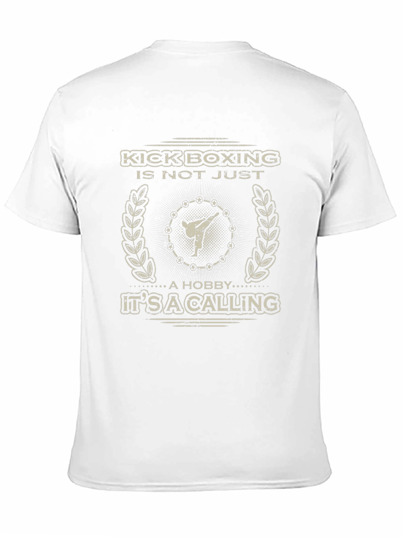 Kickboxing Is A Calling Black T-Shirt