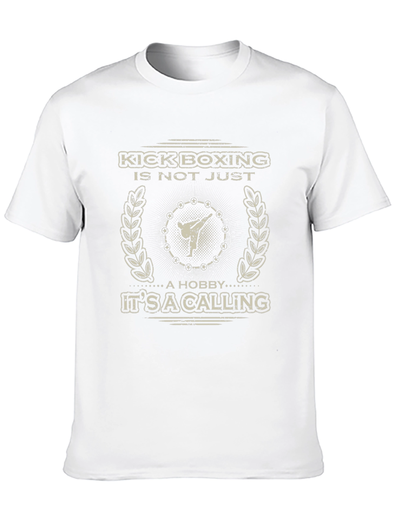 Kickboxing Is A Calling Black T-Shirt